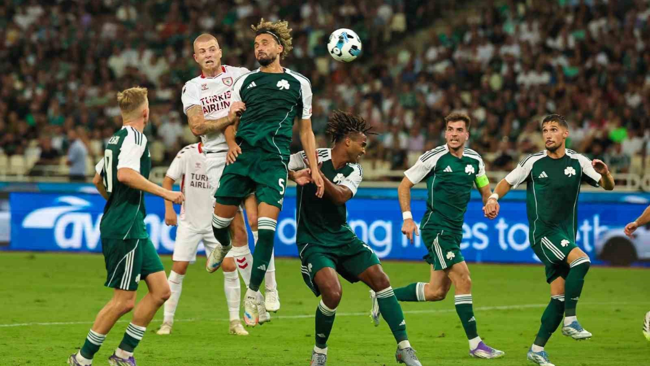 UEFA Avrupa Ligi: Panathinaikos: 2 - Samsunspor: 1 (Maç sonucu)