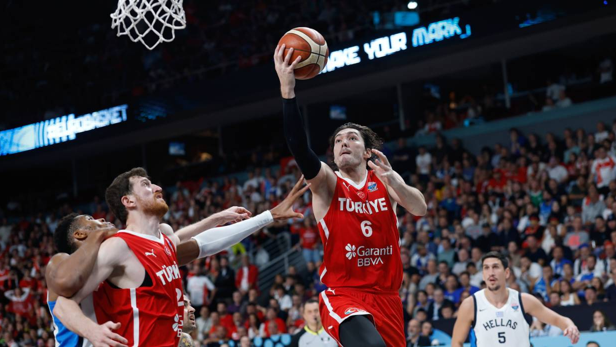 A Milli Erkek Basketbol Takımı, Avrupa şampiyonluğu için parkede