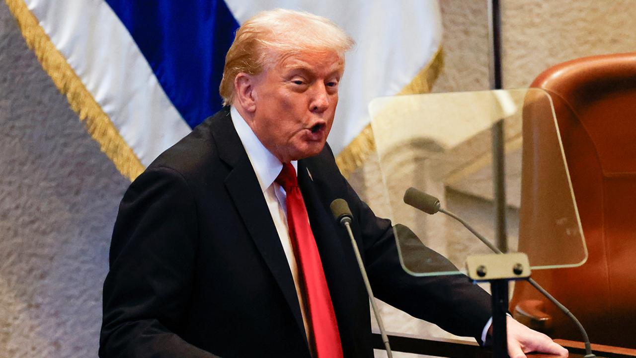 ABD Başkanı Trump: İsrail Meclisi'nde yaptığı konuşmada "Bu, yeni bir Orta Doğu'nun tarihi şafağıdır"