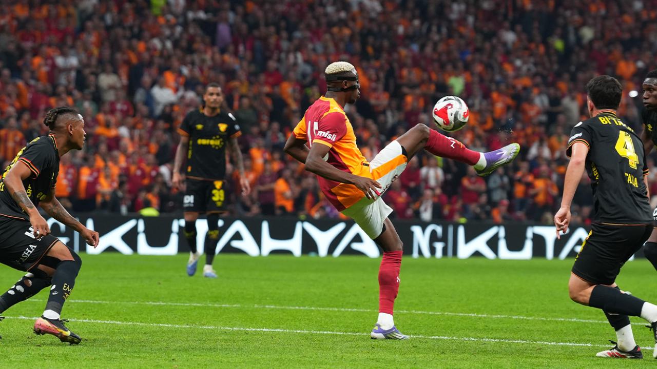 Aslan evinde Göztepe'yi 3 golle geçti
