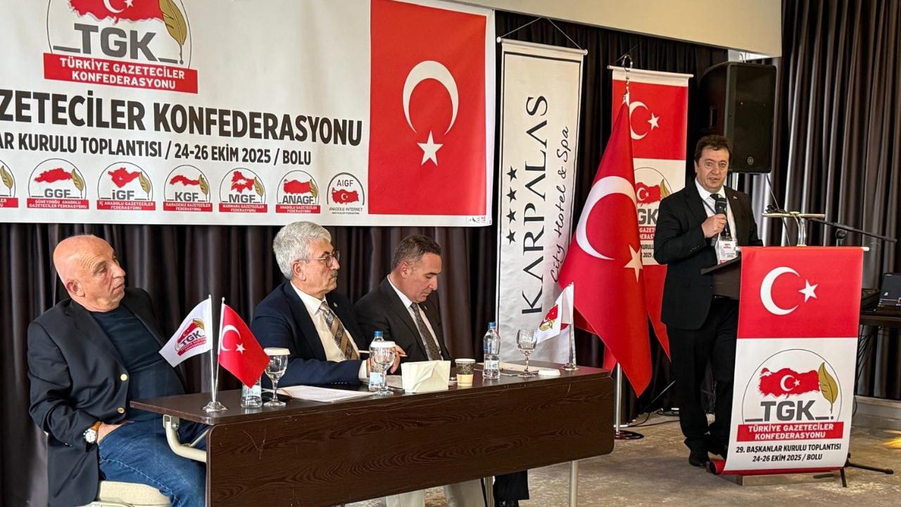 DAGC Başkanı Türkez, TGK Başkanlar Kurulu’nda konuştu