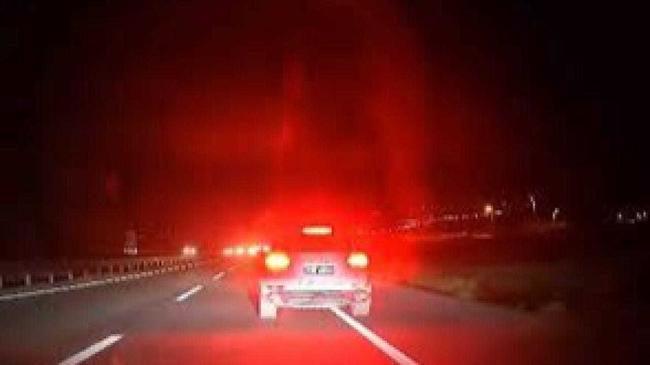 Bir ailenin can güvenliğini tehlikeye atan trafik magandası yakalandı
