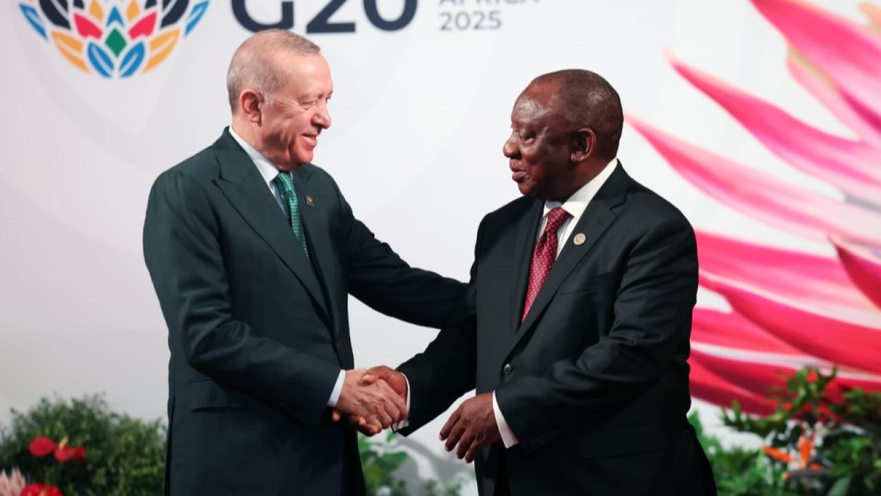 Cumhurbaşkanı Erdoğan, G20 Liderler Zirvesi resmi karşılama törenine katıldı