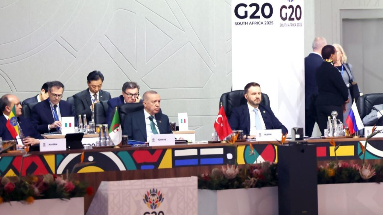 Cumhurbaşkanı Erdoğan: "G20'yi daha fazla sorumluluk üstlenmeye davet ediyorum"
