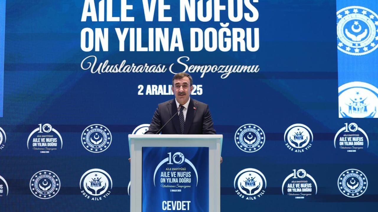 Cumhurbaşkanı Yardımcısı Yılmaz: "Ülkemiz doğurganlık hızı en fazla azalan 5’inci ülke konumundadır"