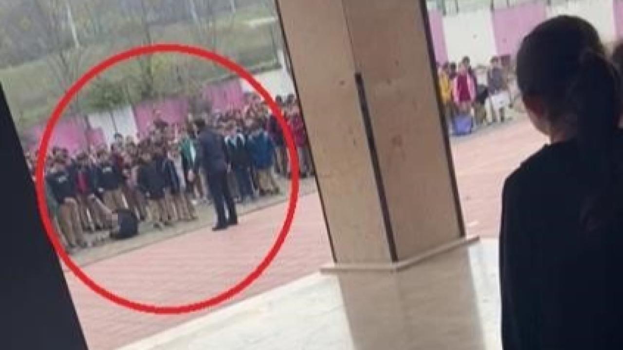 Öğrenciye şiddet uygulayan okul müdürü cumhuriyet savcısına ifade verdi