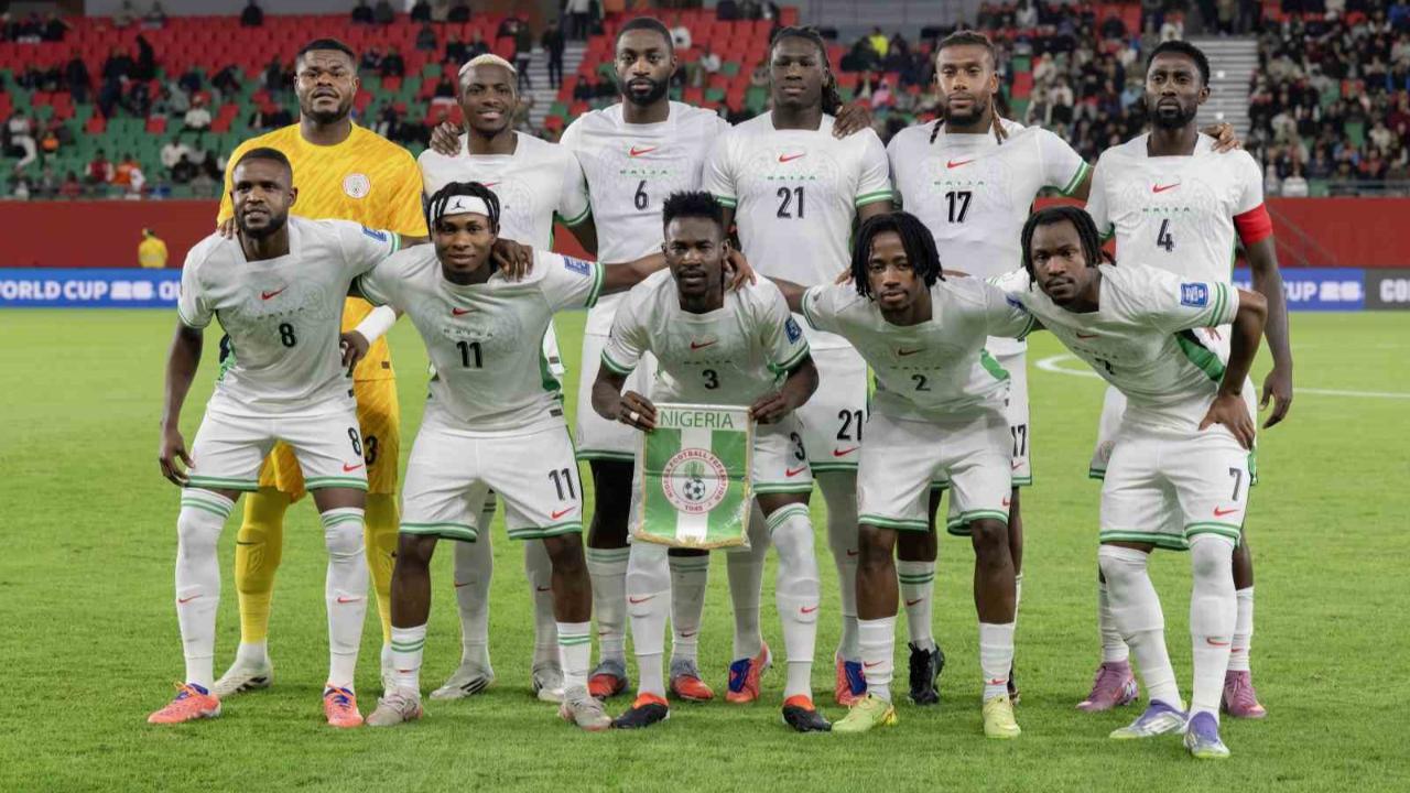 Osimhen, Onuachu ve Ndidi, Nijerya’nın Afrika Kupası kadrosunda yer aldı