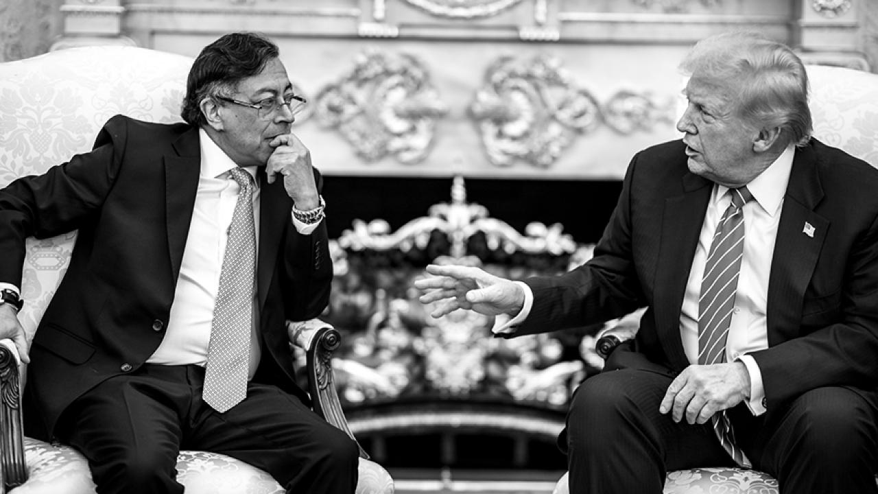 ABD Başkanı Trump, Kolombiya Devlet Başkanı Petro ile bir araya geldi