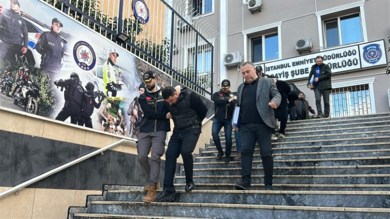 Bakırköy’de 30 milyon dolarlık soygun iddiasına ilişkin gözaltına alınan 11 şüpheli adliyeye sevk edildi