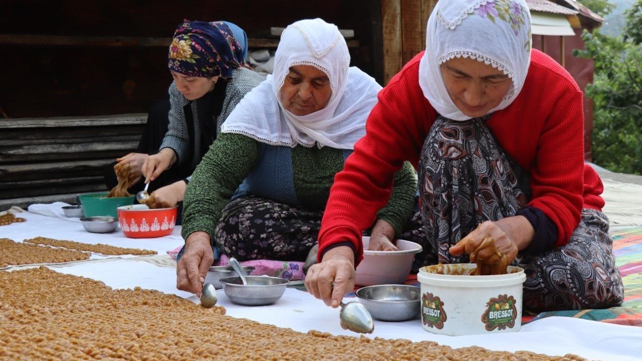 Köyde üretilen keş bir enerji deposu