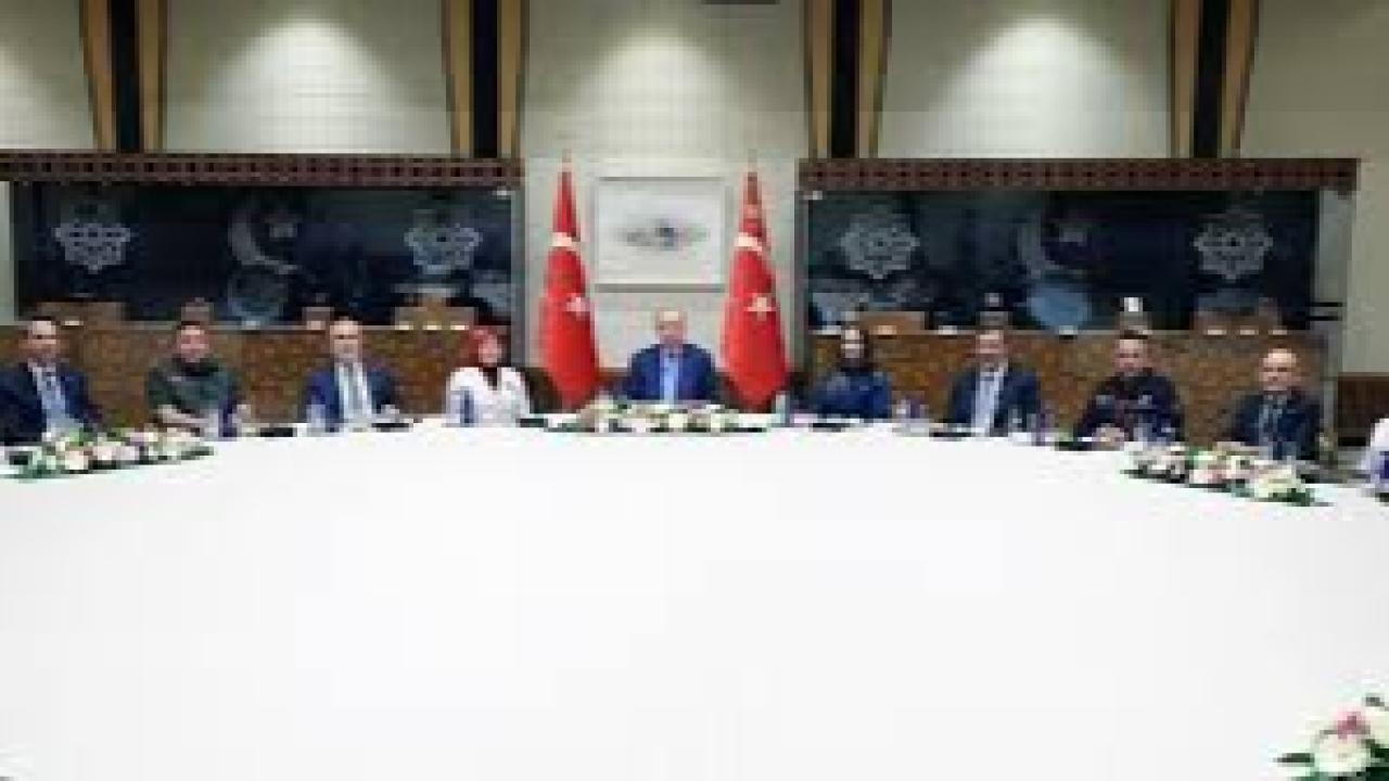 Cumhurbaşkanı Erdoğan, işçi ve işveren temsilcilerini kabul etti