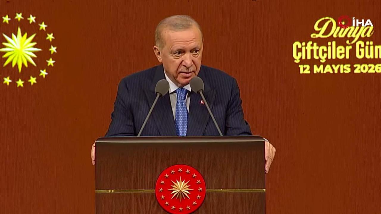 Cumhurbaşkanı Erdoğan'dan 'Dünya Çiftçiler Günü Programı'nda açıklamalar