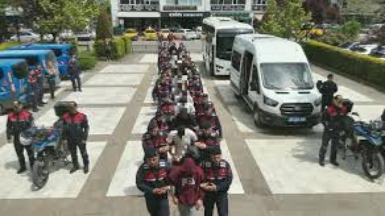 Düzce’de yasa dışı bahis operasyonu: 55 gözaltı