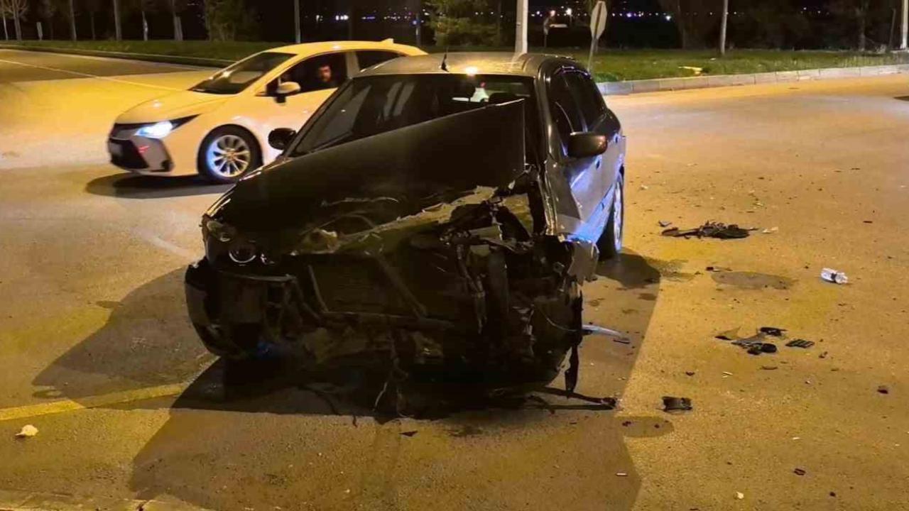 Erzurum’da trafik kazası: 2 yaralı