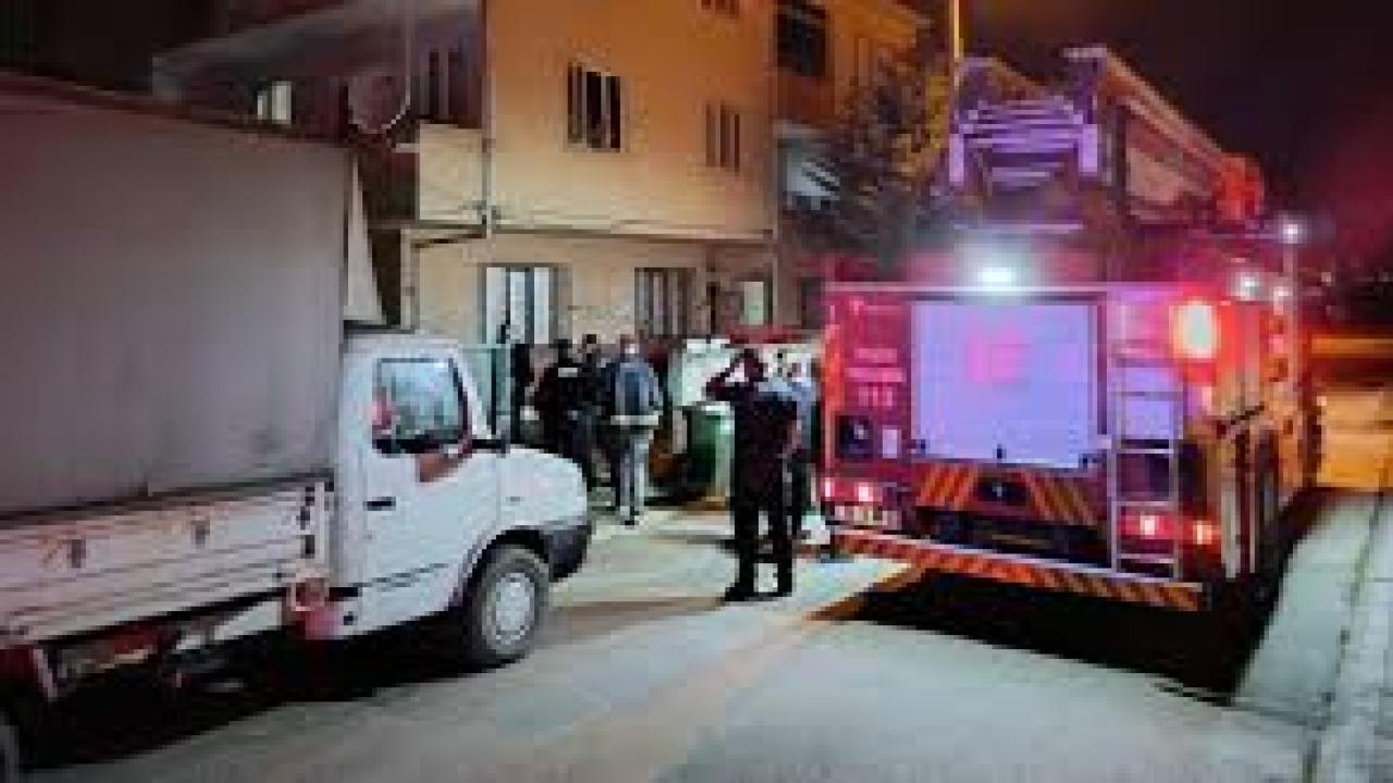 Eski eşinin evine molotofkokteyli attı