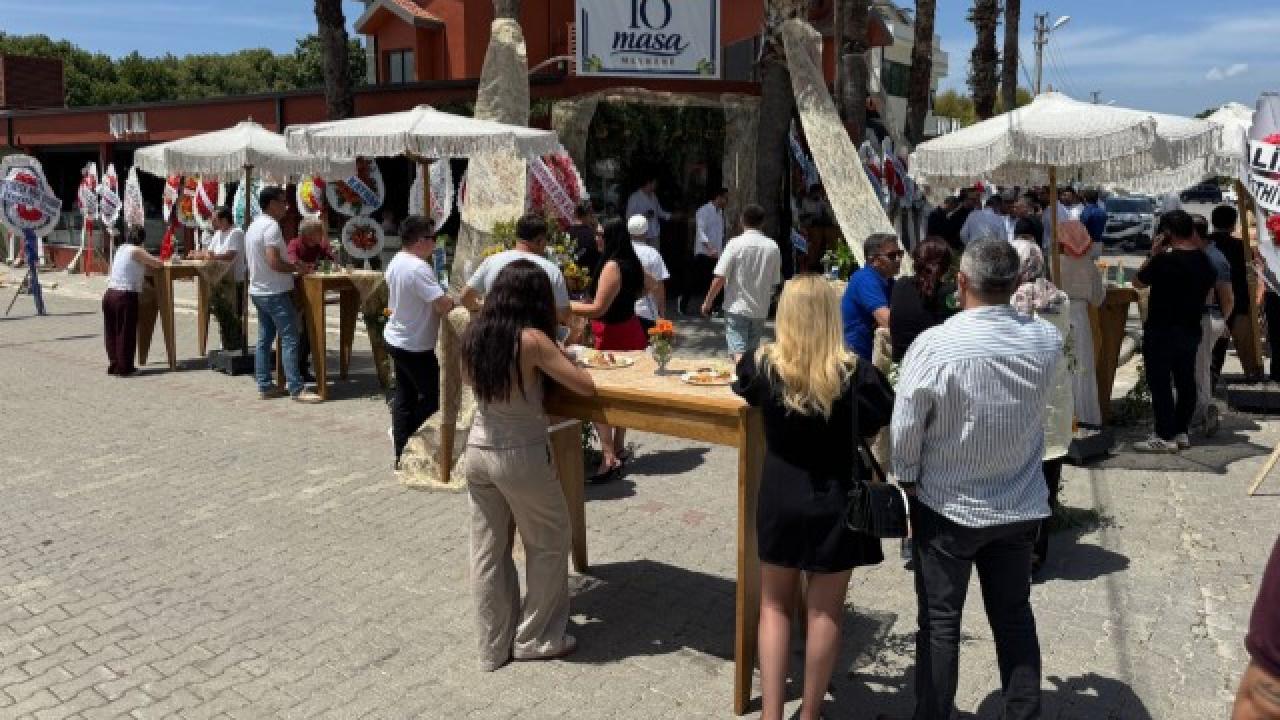 Fethiye’de meyhane açılışını duayla yaptılar