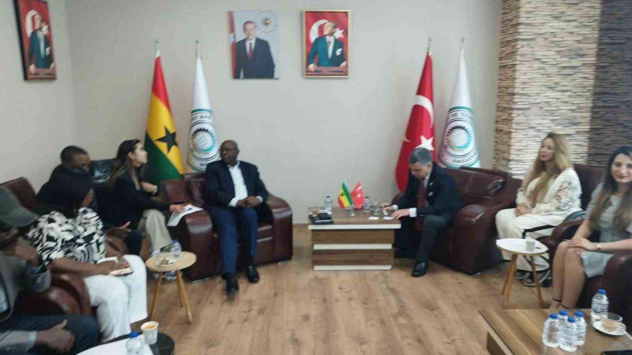 Gana Cumhuriyeti Yatırım Kurulu Başkanı ve heyeti Ankara’da