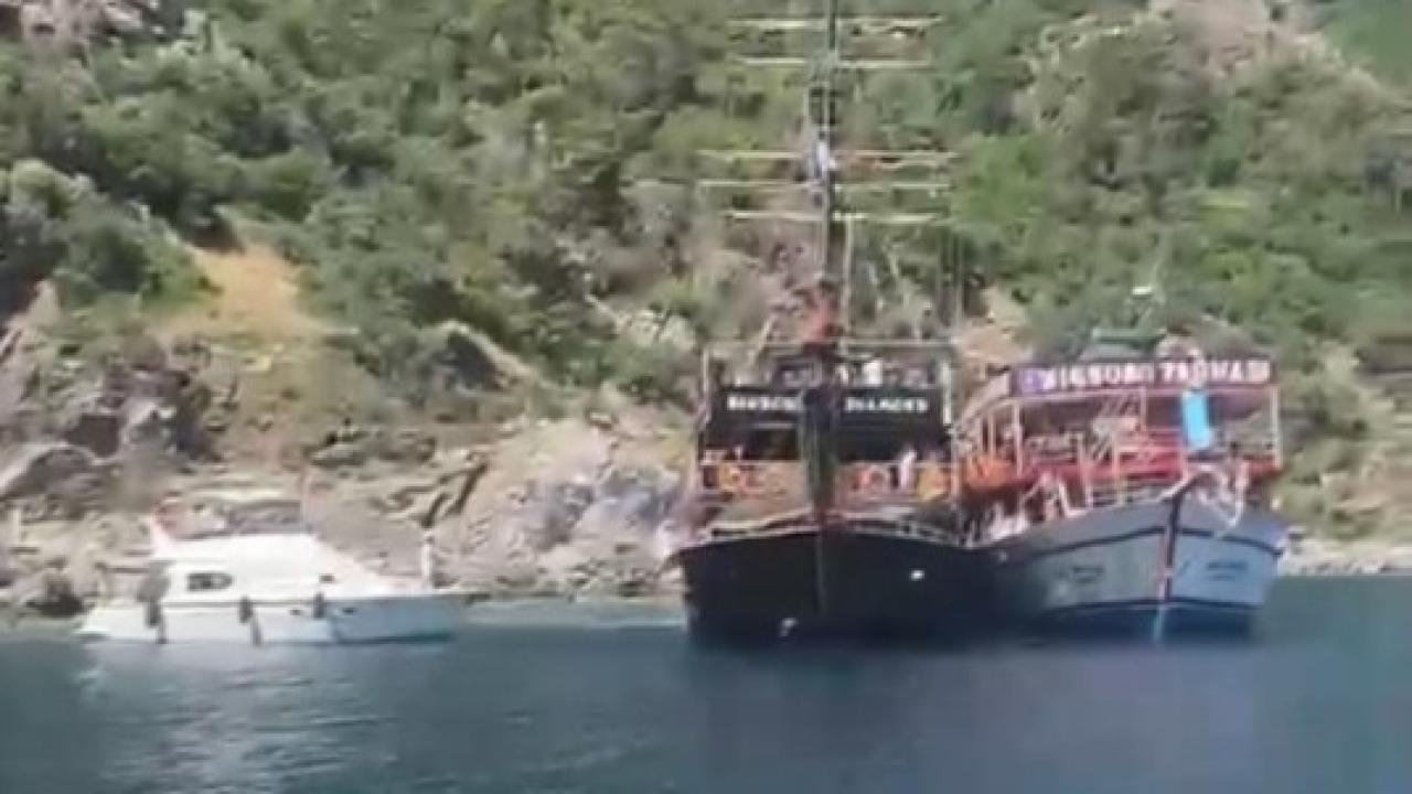 Gezi teknesindeki tahliye anına ait görüntüler ortaya çıktı