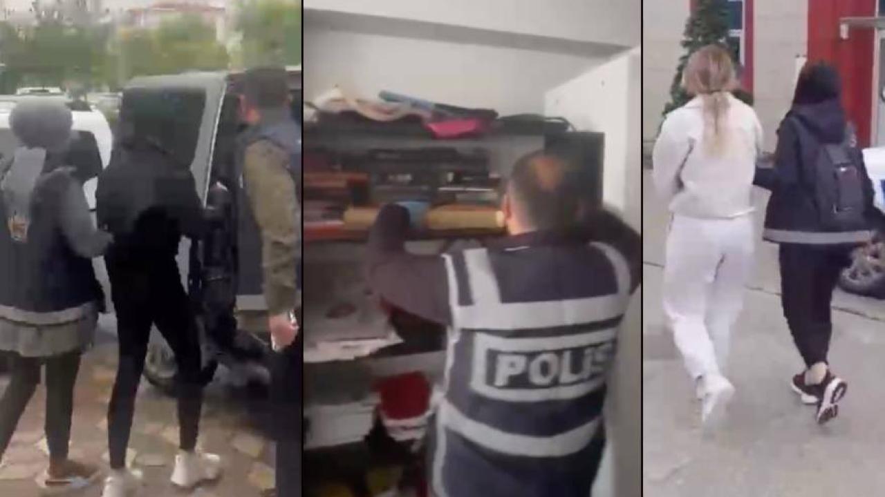 Güzellik salonunda akılalmaz yöntemle vurgun