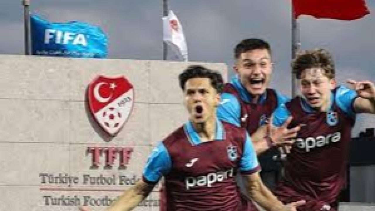 TFF’den Trabzonspor’a tebrik
