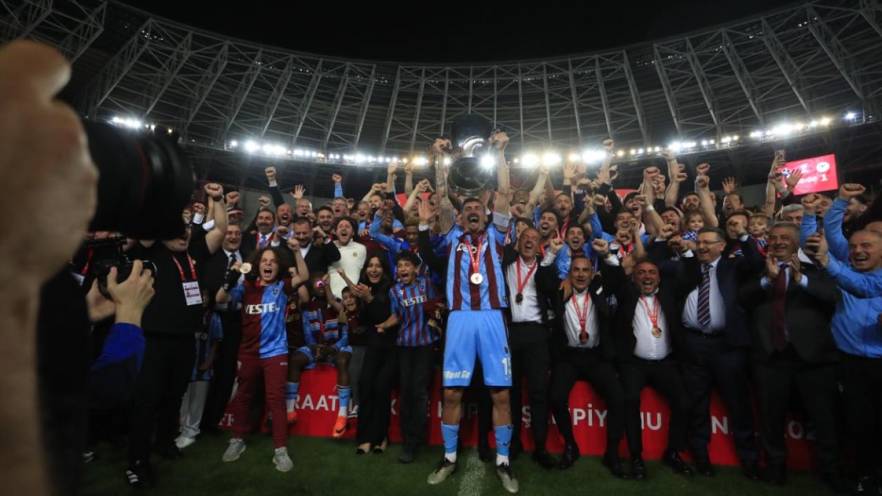 Trabzonspor, Ziraat Türkiye Kupası’na kavuştu