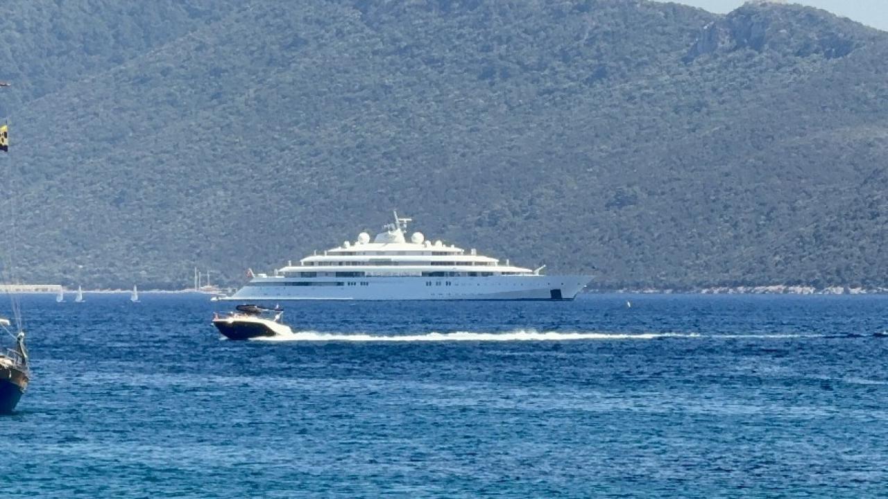 150 milyon dolarlık yüzen saray Bodrum’da