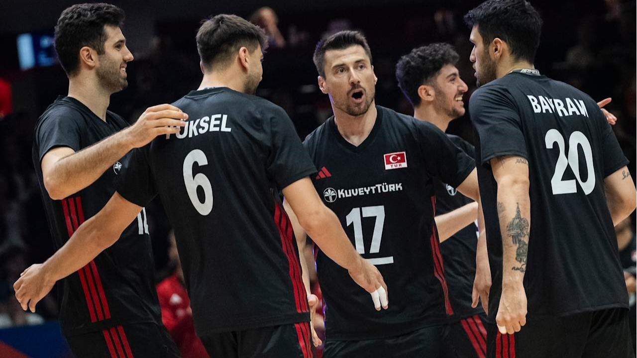A Milli Erkek Voleybol Takımı, Kanada’yı mağlup etti