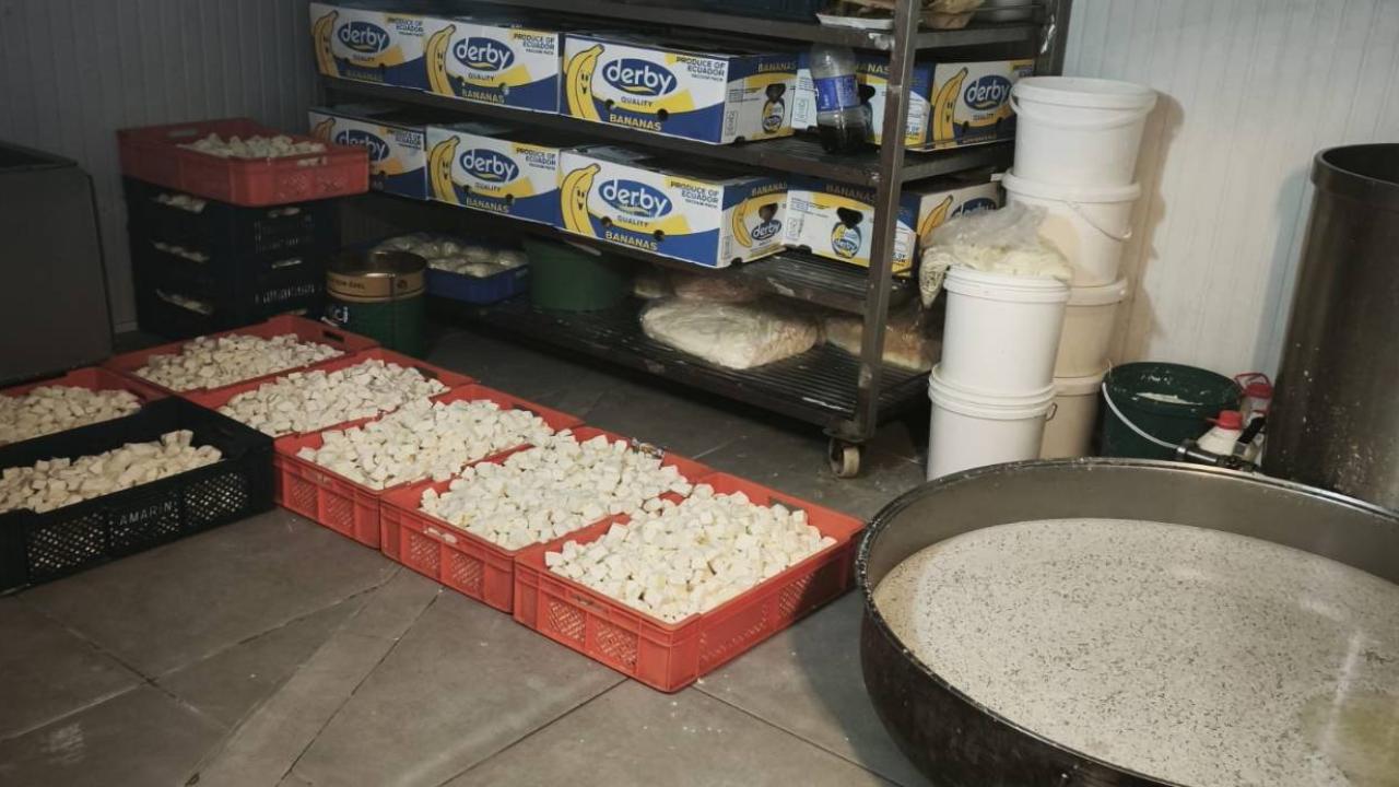 Ankara’da 9 ton bozuk süt ve süt ürünü ele geçirildi