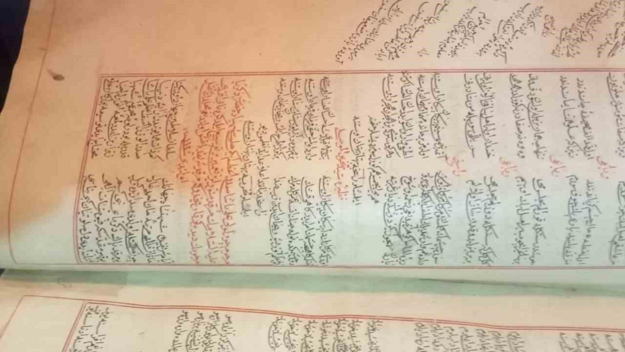 Asırlık Nâbî Divanı Erzurum’da keşfedildi