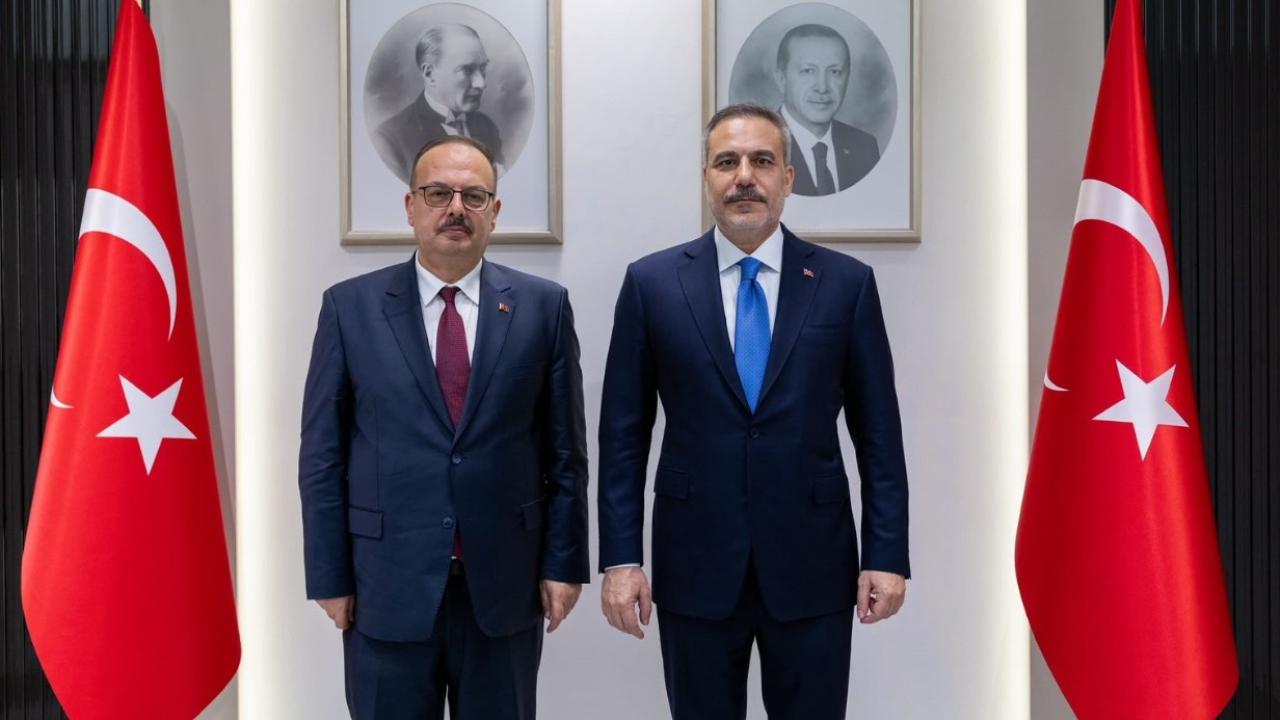Bakan Fidan, Ankara Valisi Canbolat’ı kabul etti