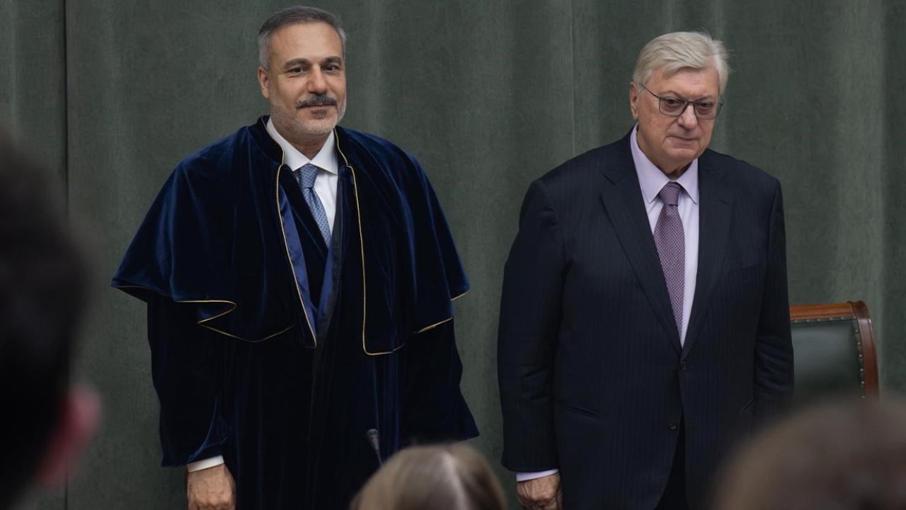 Bakan Fidan’a Moskova Devlet Uluslararası İlişkiler Enstitüsü’nden fahri doktora ünvanı