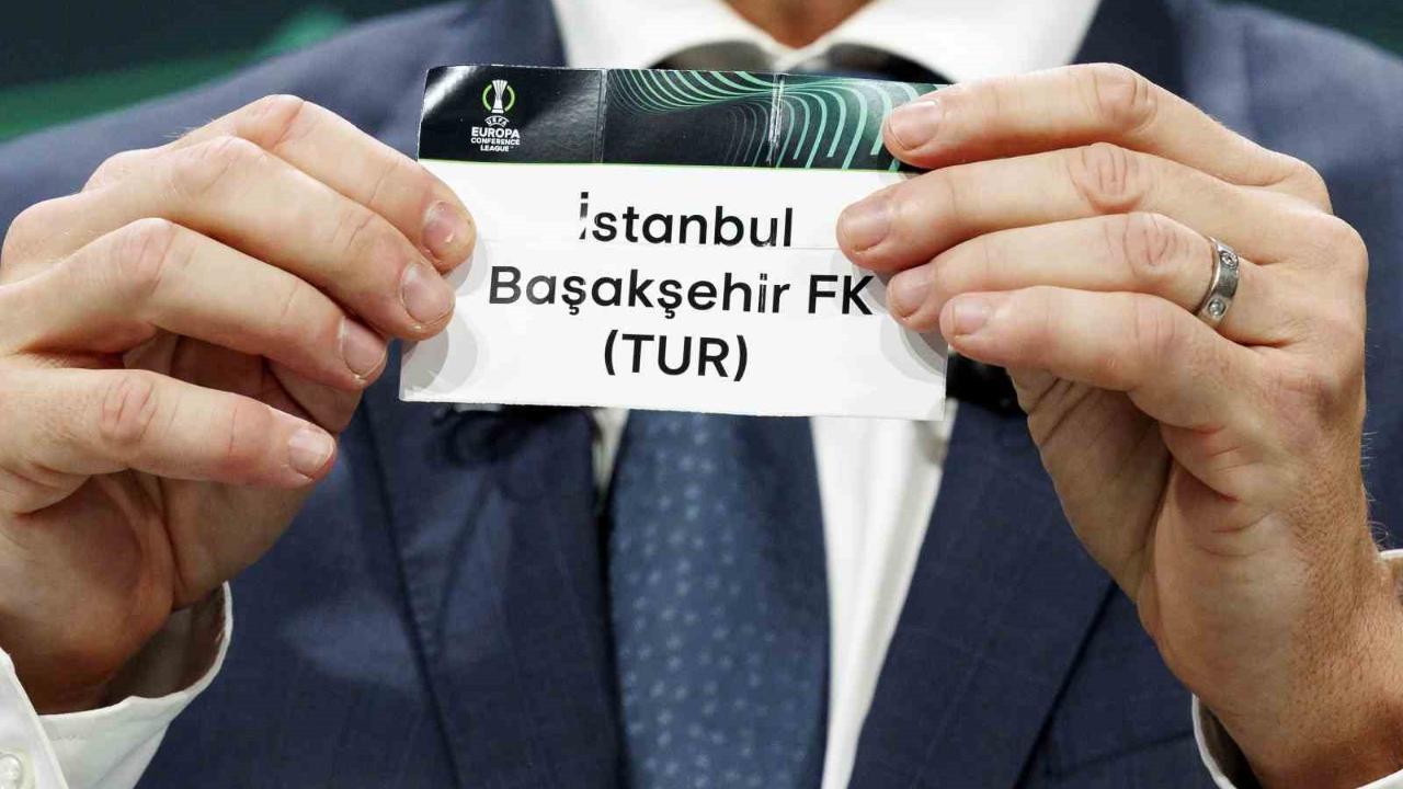 Başakşehir’in rakibi belli oldu