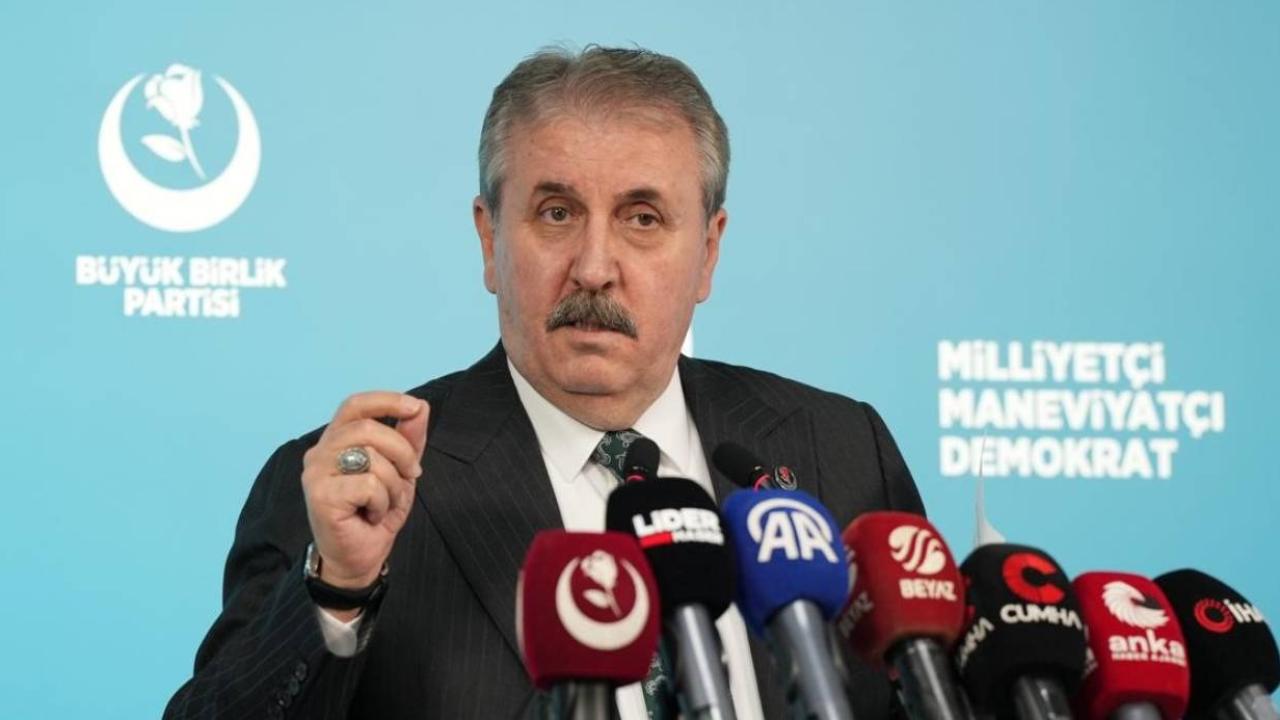 BBP Genel Başkanı Destici: "Büyük Birlik, Türkiye’nin susmayan vicdanıdır ve susmayacaktır"