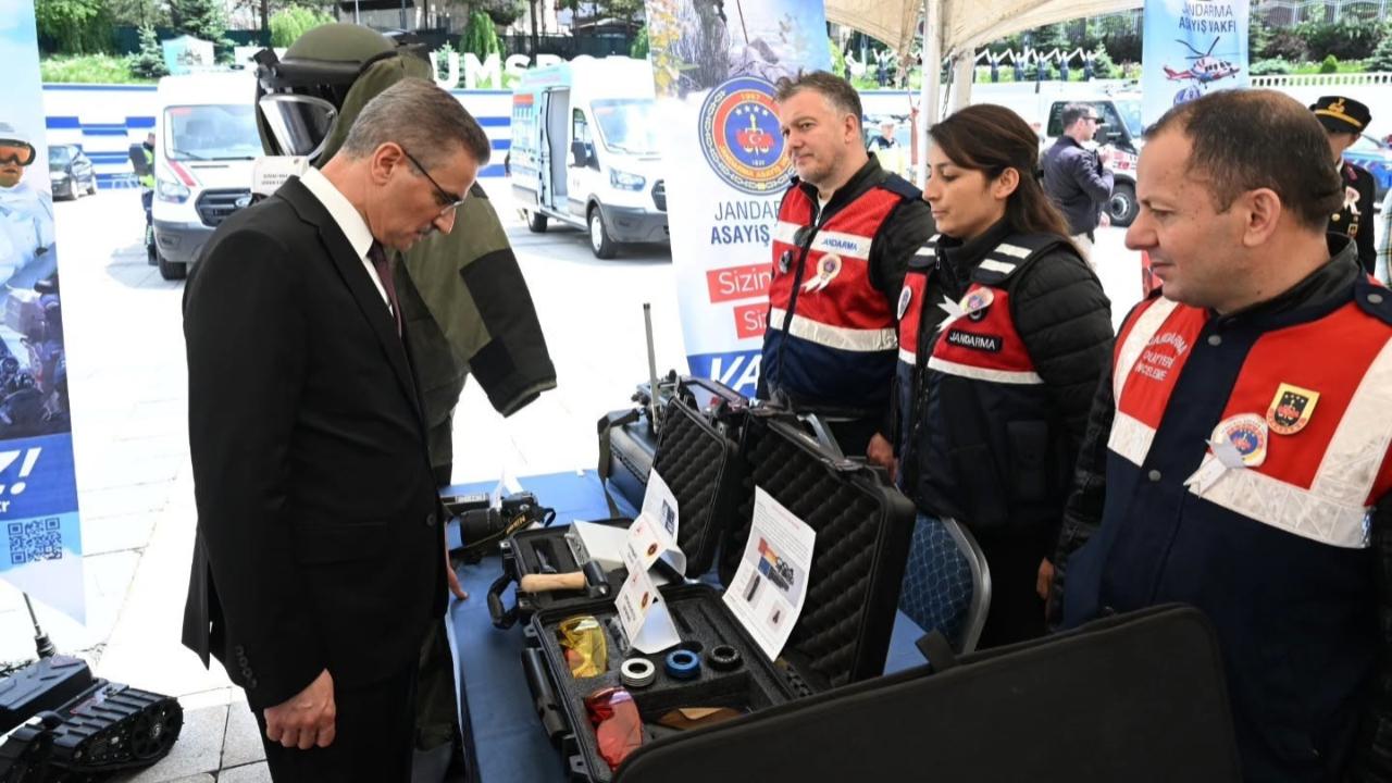 Erzurum’da jandarmanın 187. yılına özel tanıtım standı