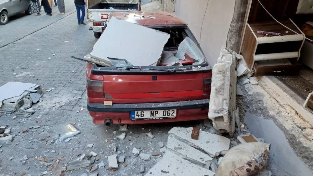 Gaz sıkışması patlamaya neden oldu: 1 yaralı