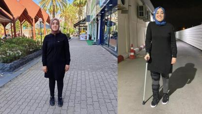 Genç kadından yanlış ameliyat iddiası: "Sağ ayağım yerine sol ayağımı ameliyat ettiler"