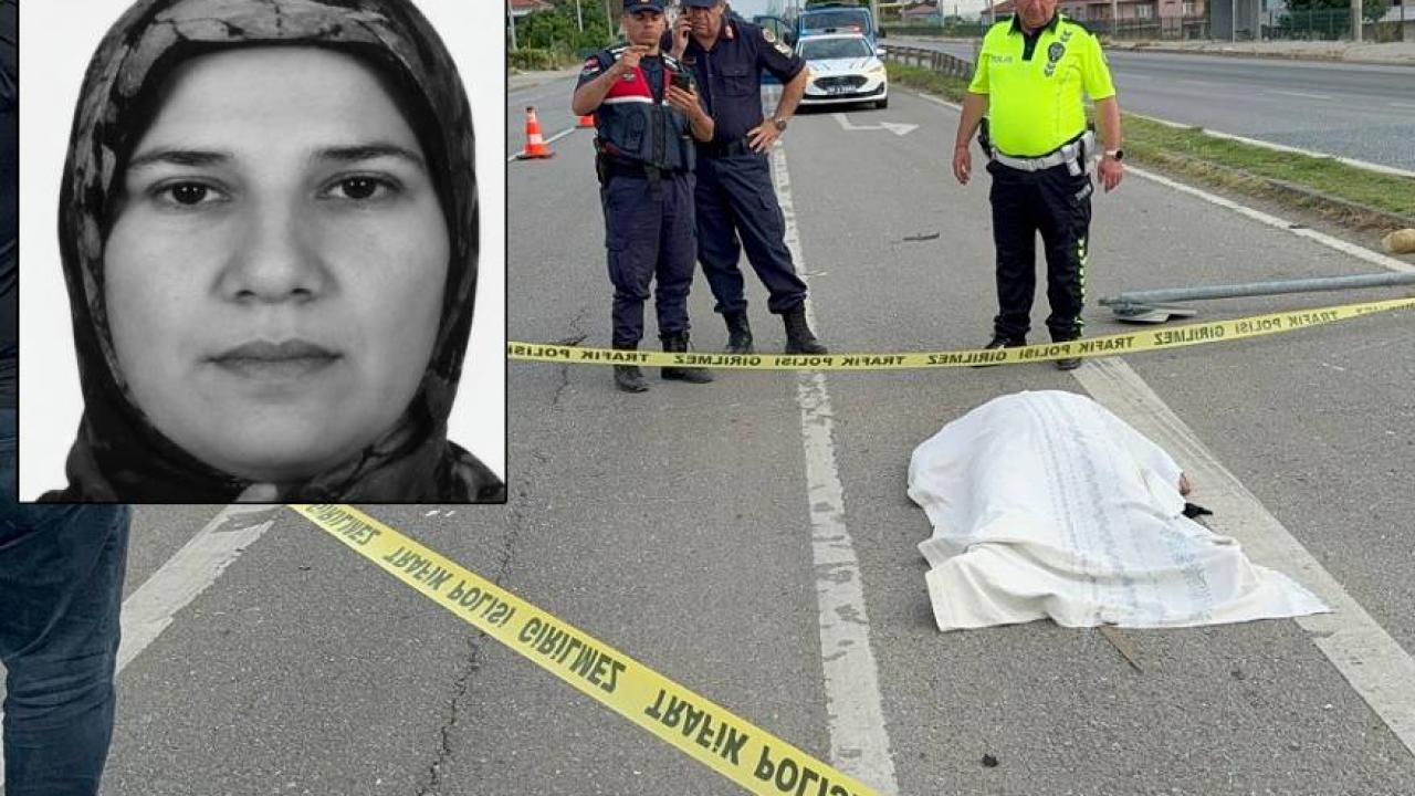 Hastaneye giderken kazada hayatını kaybetti