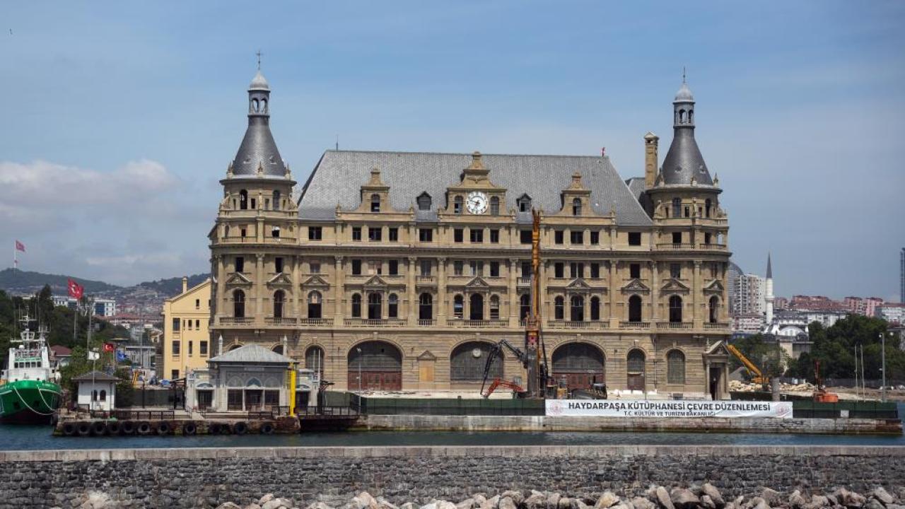 Haydarpaşa Garı yeni yüzüne kavuştu