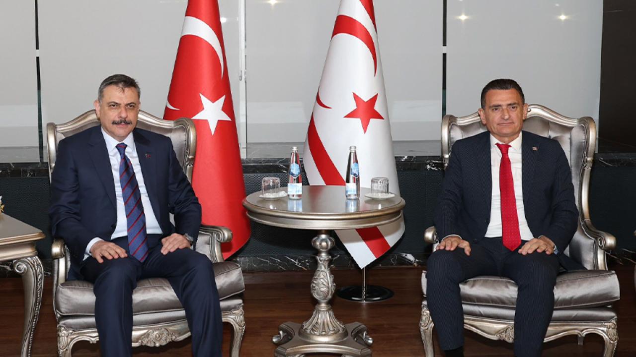 İçişleri Bakanı Çiftçi KKTC'de