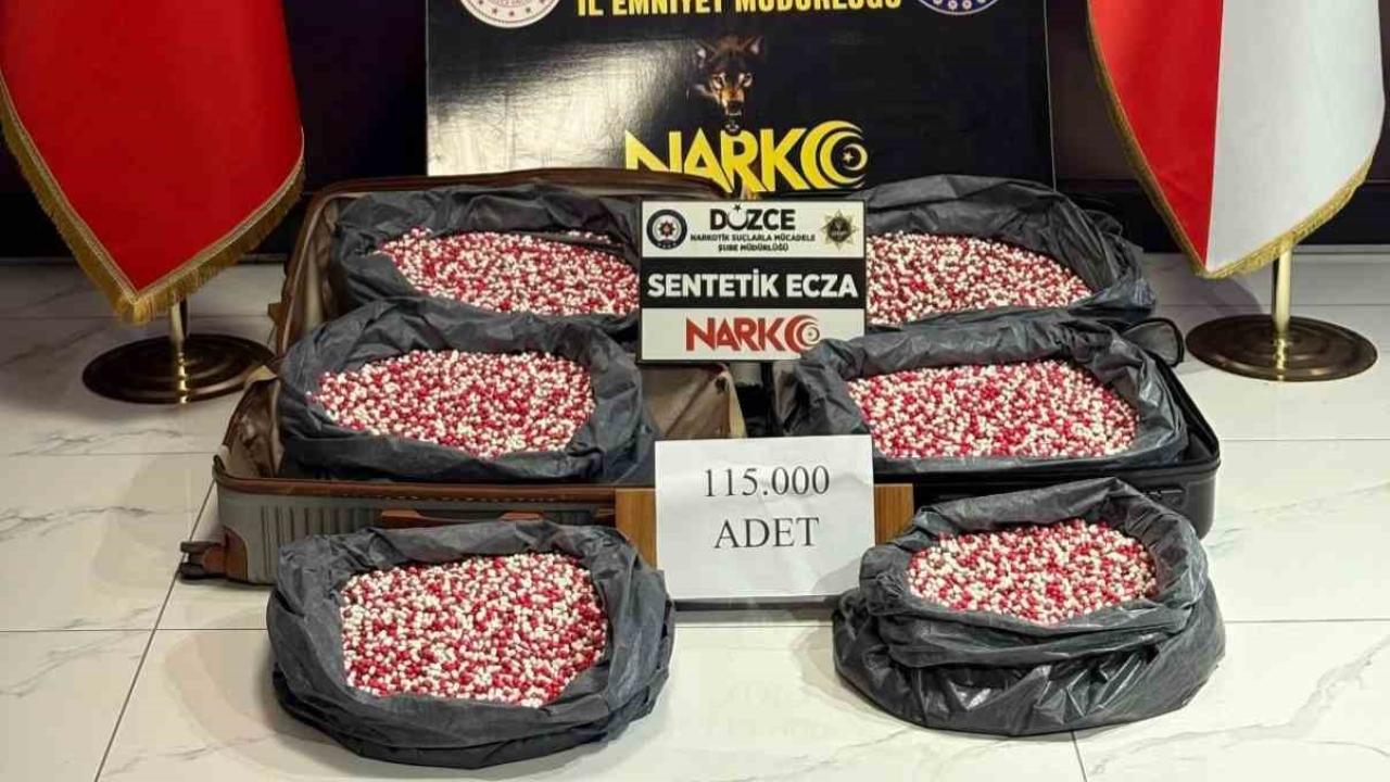 İstanbul’dan Samsun’a uyuşturucu sevkiyatına Düzce polisi ’Dur’ dedi