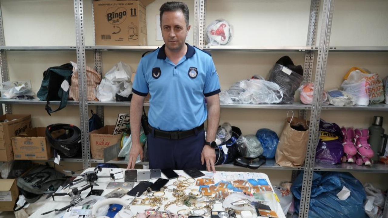 Kayıp eşya deposunda yok yok