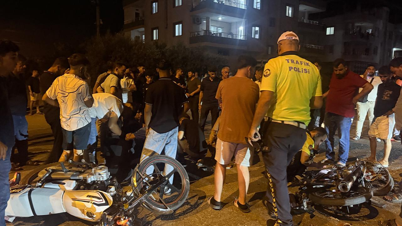 Mersin’de motosiklet kazası: 1 ölü, 1 yaralı
