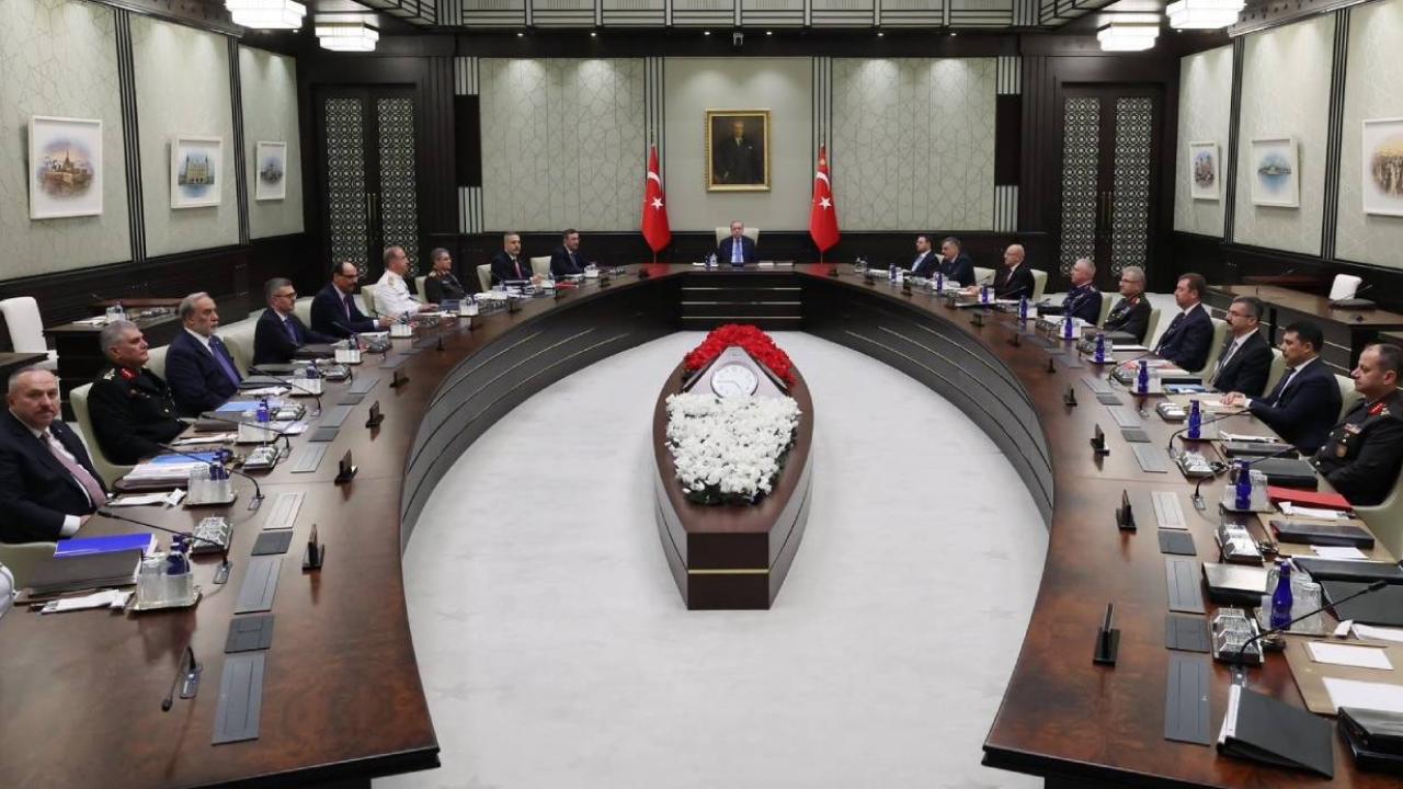 MGK Bildirisi: "Terörsüz Türkiye, terörsüz bölge hedeflerine yönelik çalışmalar değerlendirildi"