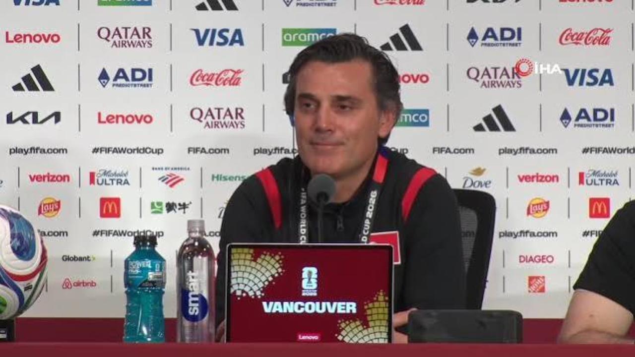 Montella: "Türk halkının bizimle gurur duymasını istiyoruz"