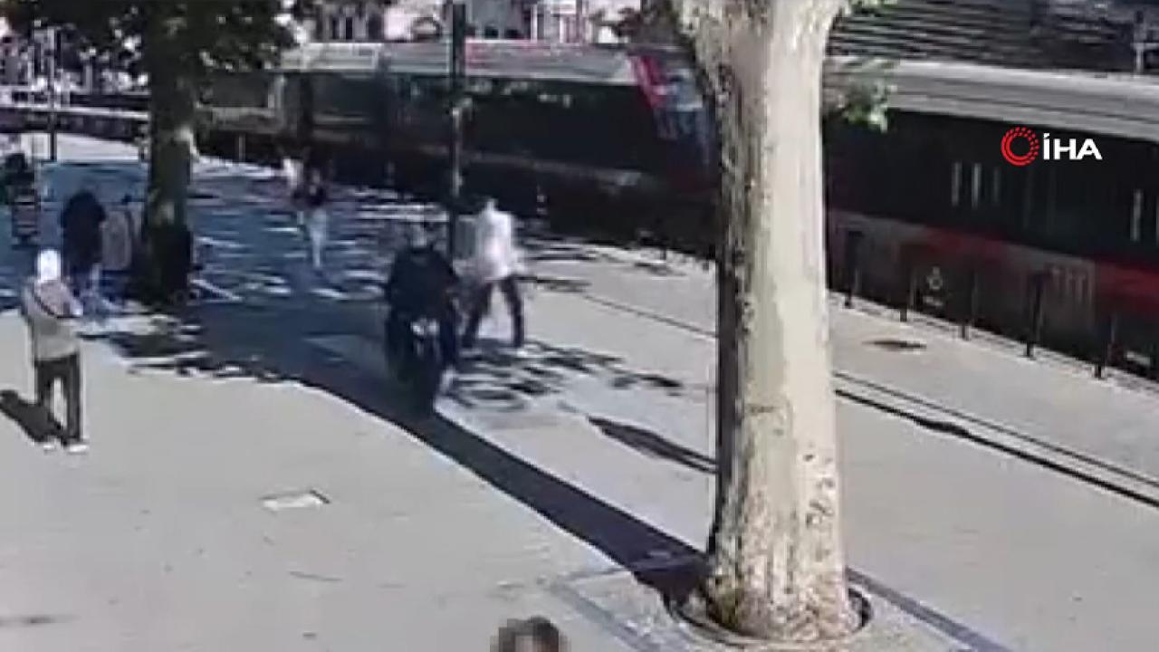 Motosikletli kapkaççılar dron destekli takiple yakalandı