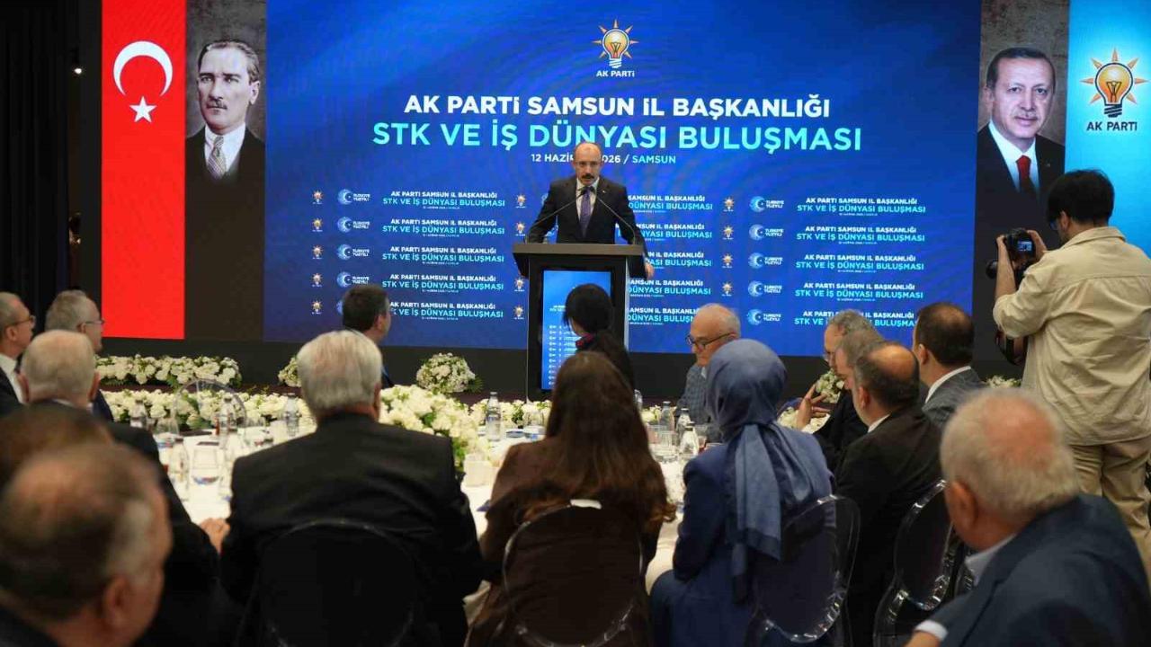 Samsun’un, Türkiye’nin ilk 10 sanayi kenti arasına girme hedefi