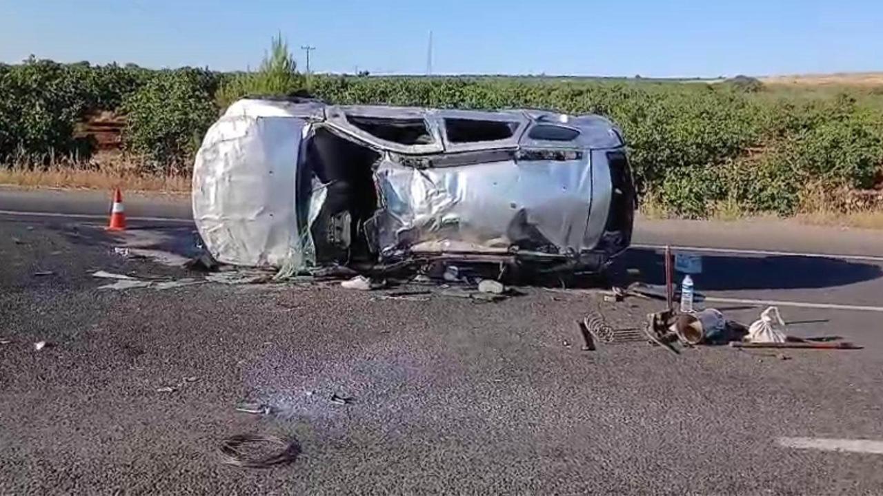 Şanlıurfa’da feci kaza: 2 ölü, 2 yaralı