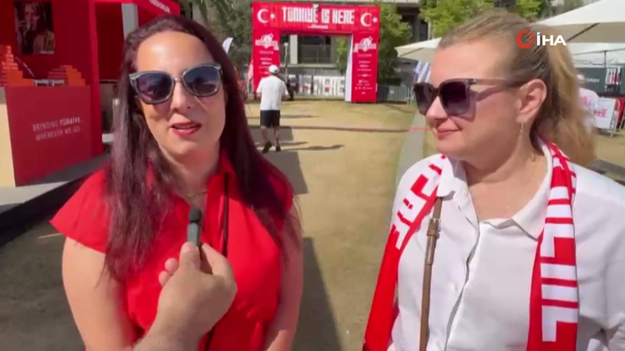 Türk taraftarlar ABD maçından galibiyet bekliyor