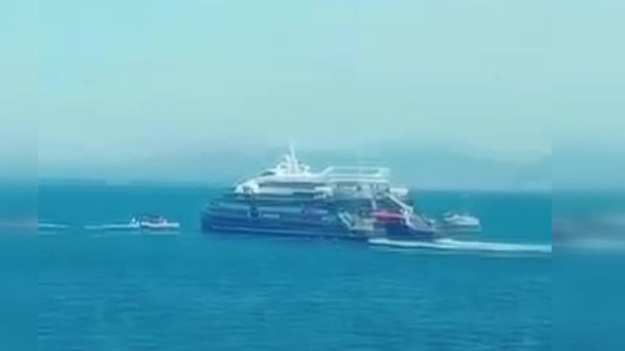Yolcu gemisi ile yelkenli tekne çarpıştı: 3 ölü, 1 kayıp