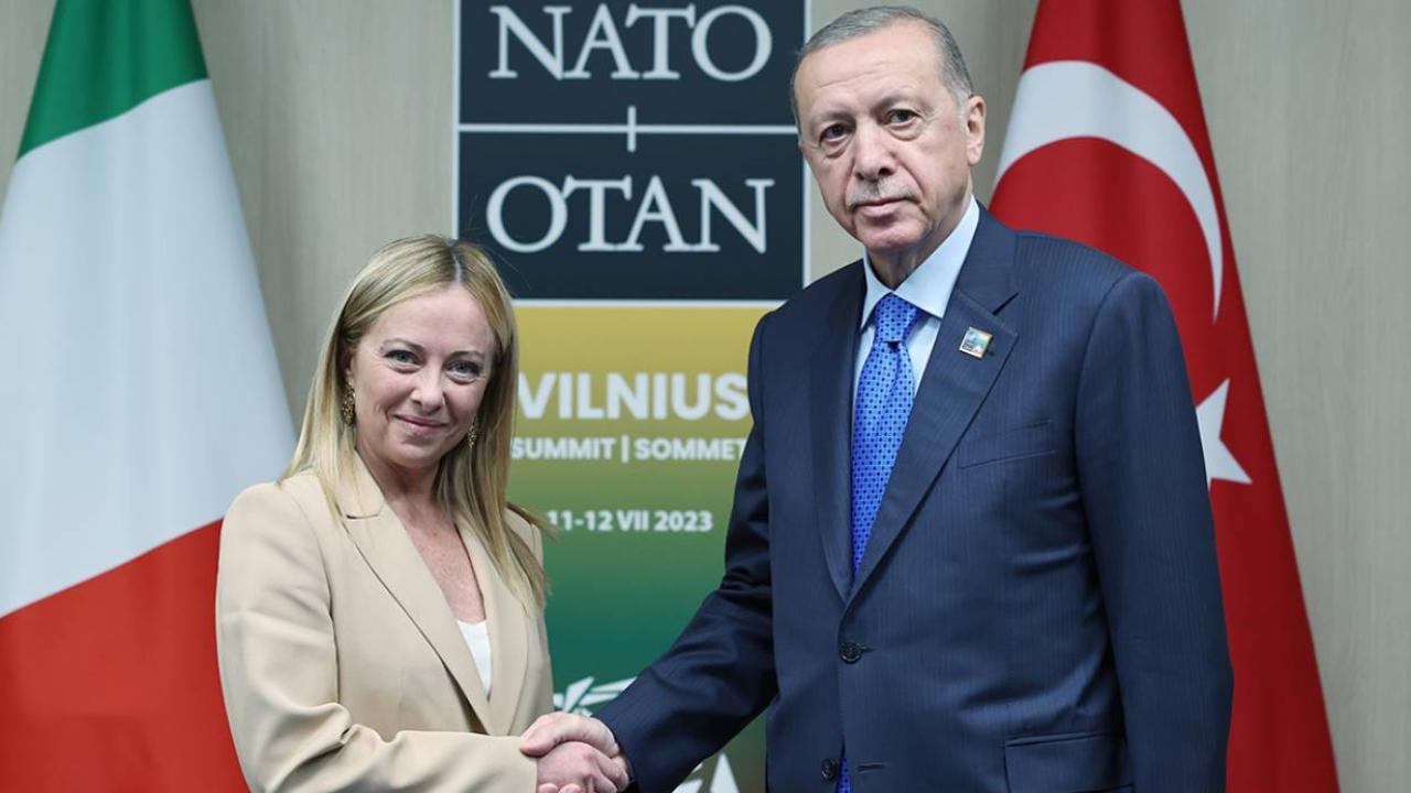 Cumhurbaşkanı Erdoğan, İtalya Başbakanı Meloni ile telefonda görüştü